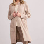 Relaxed Cashmere Cardigan With Belt