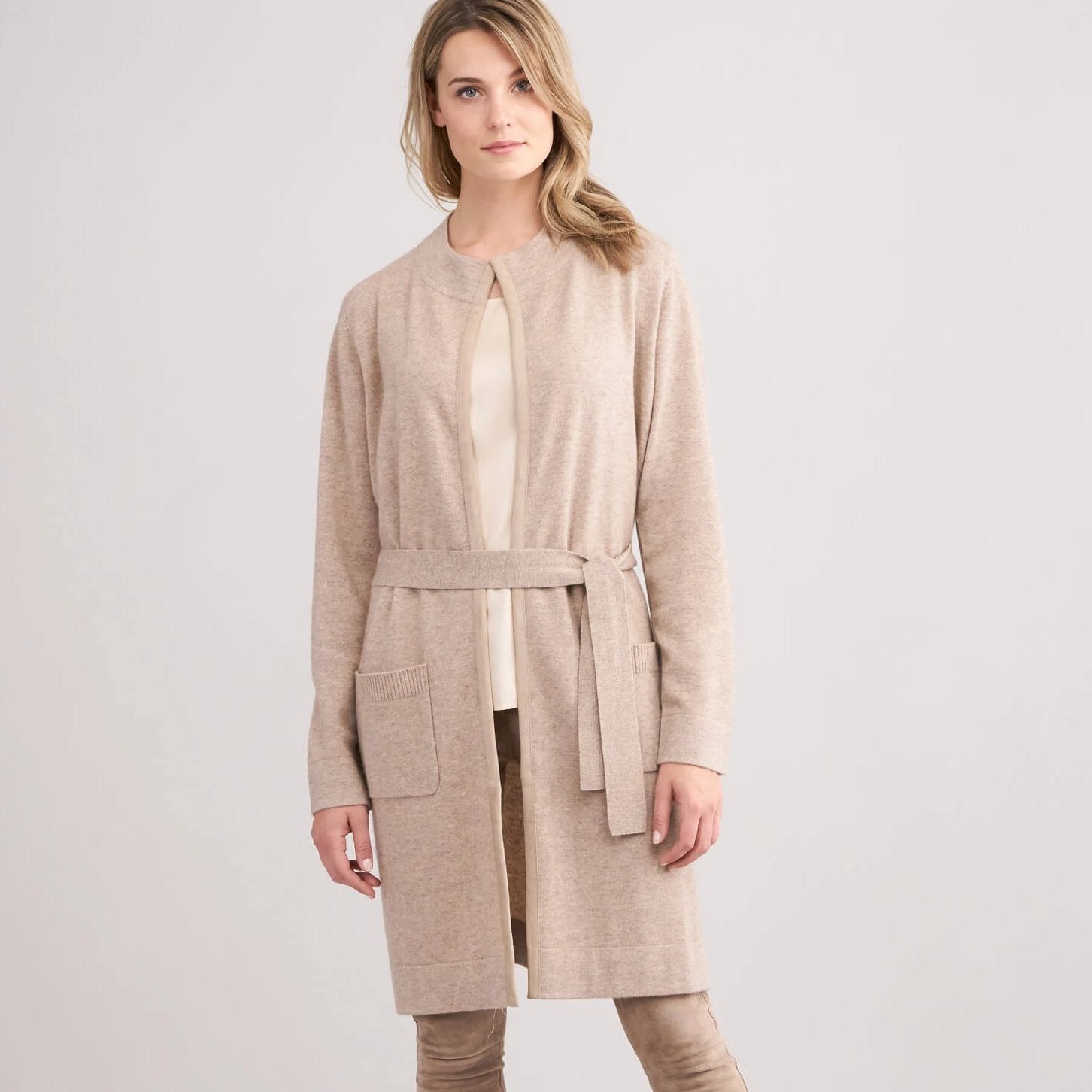 Repeat sales cashmere cardigan