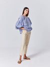 Margareth & Moi Marinière Stripe Puff Sleeve Timeless Martha's Vineyard