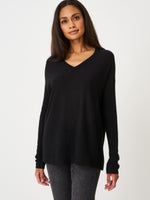 Repeat Bamboo V-Neck Sweater Timeless Martha's Vineyard