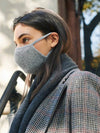 Cashmere Face Mask - Heather Grey