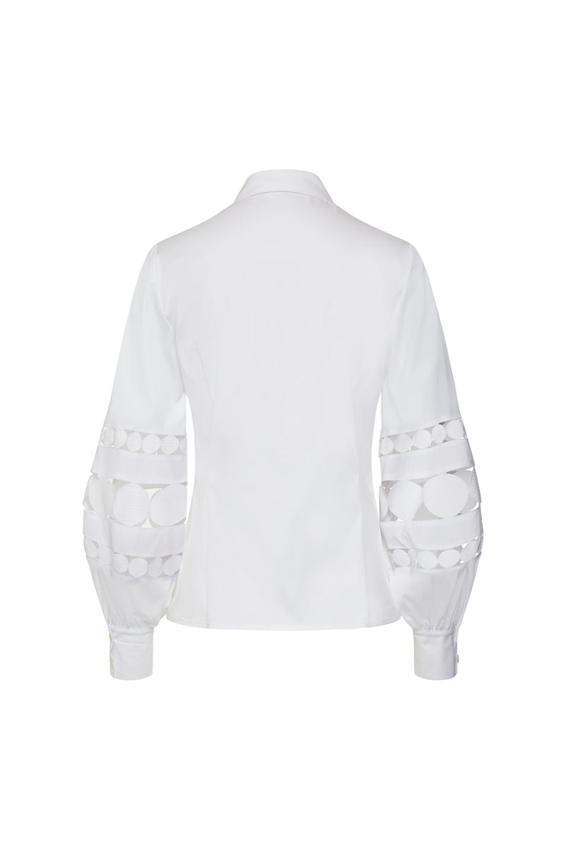 Maison Common Cotton Statement Blouse Timeless Martha's Vineyard