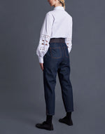 Maison Common Cotton Statement Blouse Timeless Martha's Vineyard