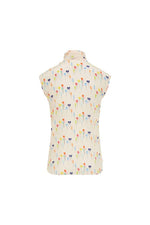 Maison Common Bow Balloon Tie Blouse Timeless Martha's Vineyard