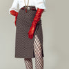 Olivia Printed Skirt - Brown