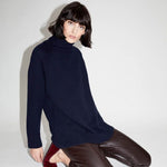 Alyki Cashmere Turtleneck - Brown Timeless Martha's Vineyard