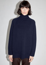 Alyki Cashmere Turtleneck - Brown Timeless Martha's Vineyard