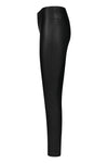 Raffaello Rossi Resa Faux Leather Legging - Dark Grey Timeless Martha's Vineyard