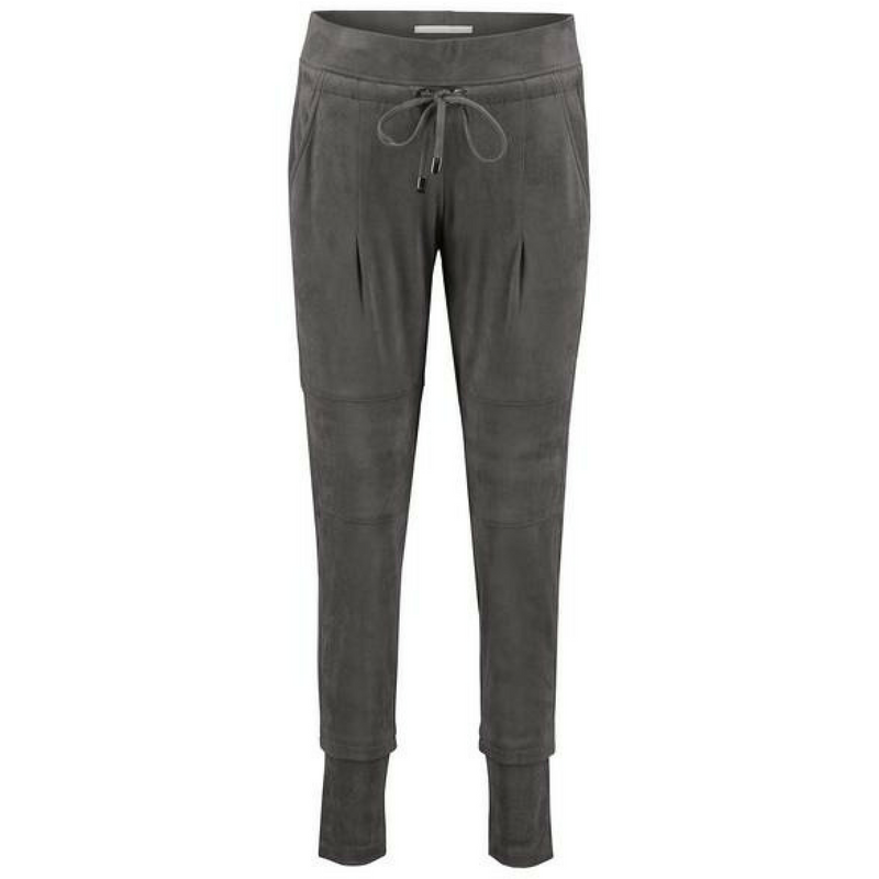 Raffaello Rossi Candice Pant in Mocha Vegan Suede Timeless Martha's Vineyard 