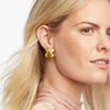 Julie Vos Catalina X Clip Earrings - Timeless Martha's Vineyard