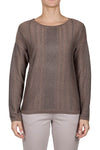 Purotatto Metallic Silk + Cashmere Top - Timeless Martha's Vineyard