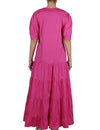 Purotatto Tiered Maxi Dress - Pink Timeless Martha's Vineyard