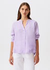 Rosso35 Linen Shirt - White Timeless Martha's Vineyard