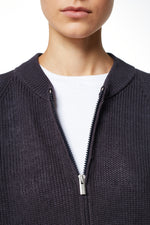 Peserico Knitted Zip Up Jacket Timeless Martha's Vineyard