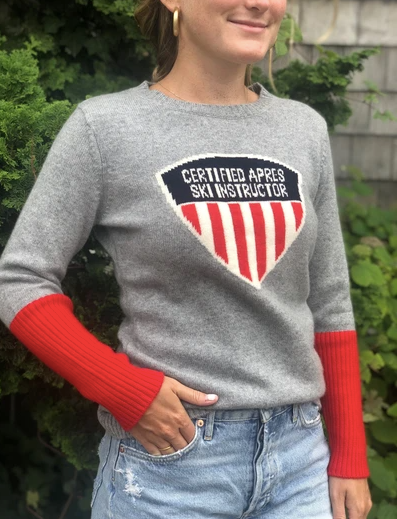 Cashmere Ápres Ski Sweater Timeless Martha's Vineyard