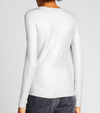 Majestic Filatures Long Sleeve Metallic Crewneck Timeless Martha's Vineyard