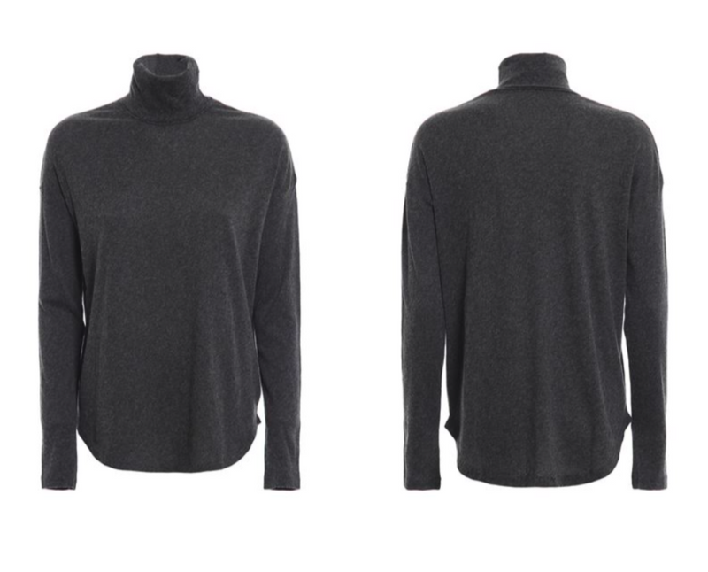 Majestic Filatures Cotton Cashmere Turtleneck Timeless Martha's Vineyard 