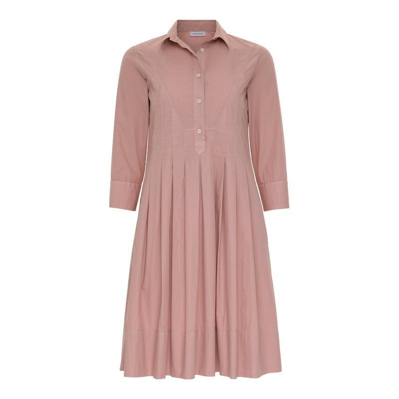 Rosso35 Pleat-Detailed Midi Shirt-Dress Timeless Martha's Vineyard