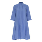 Rosso35 Pleat Mini-Dress Light Blue Timeless Martha's Vineyard