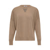 Peserico Embellished Knit Sweater - Camel Timeless Martha's Vineyard