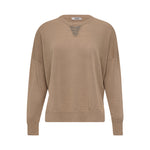Peserico Embellished Knit Sweater - Camel Timeless Martha's Vineyard
