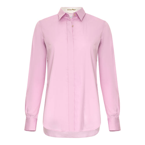 Le Sarte Pettegole Relaxed Button Down Pink Timeless Martha's Vineyard