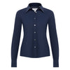 Caliban Skin-Like Button Down Shirt - Navy Timeless Martha's Vineyard