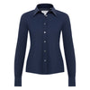 Caliban Skin-Like Button Down Shirt - Navy Timeless Martha's Vineyard