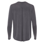 Majestic Filatures Long Sleeve Cupro Back Pleat Timeless Martha's Vineyard 