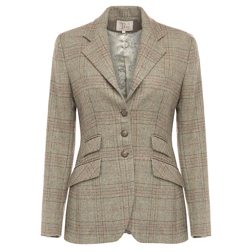 T.ba Life Classic Fitted Tweed Jacket Timeless Martha's Vineyard