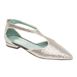 Paola D'arcano Glitter Ballet Flat Timeless Marthas Vineyard