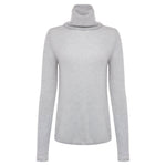 Moray Flodden Roll Neck - Silver Grey Timeless Martha's Vineyard