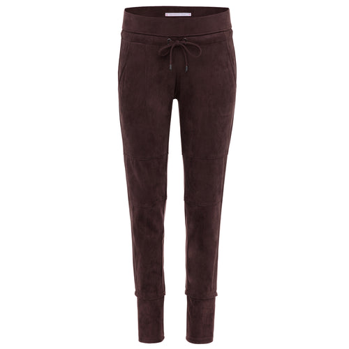 Raffaello Rossi Candice Pant in Tabak Vegan Suede Timeless Martha's Vineyard 