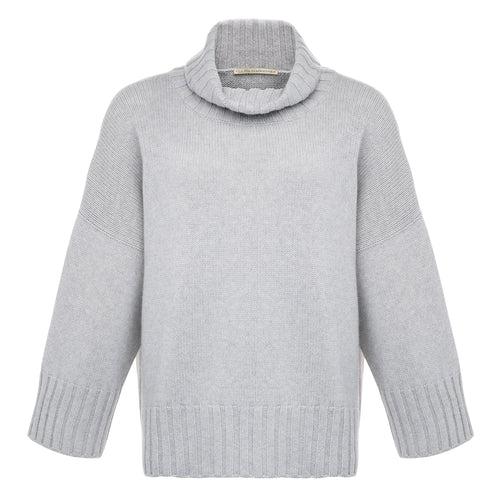 La Fée Parisienne Alessandra Scottish Cashmere Sweater - Sea Salt Timeless Martha's Vineyard