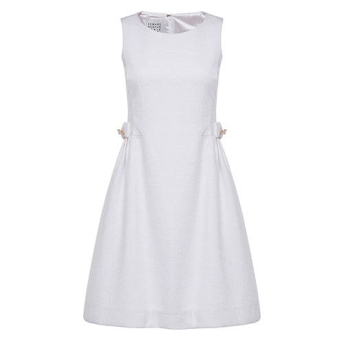 Edward Achour White Dress Timeless Martha's Vineyard
