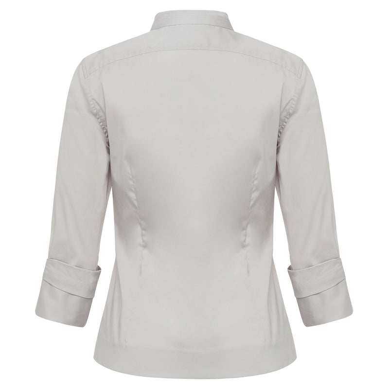 Caliban Grey Blouse Timeless Martha's Vineyard