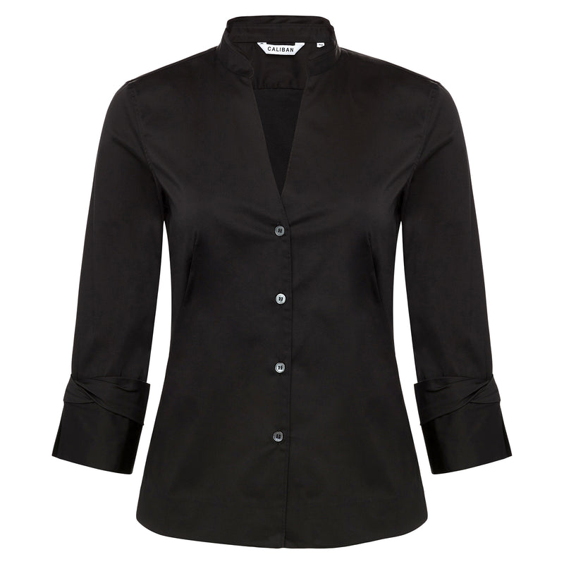 Caliban Black Blouse Timeless Martha's Vineyard