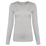 Majestic Filatures Long Sleeve Metallic Crewneck Timeless Martha's Vineyard