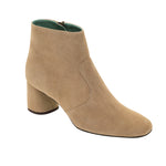 Paola D'Arcano Suede Ankle Boot - Sand Timeless Martha's Vineyard