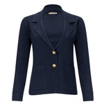 D. Exterior Knit Blazer Timeless Martha's Vineyard