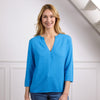 Douxdimanche Indra V-Neck Sweater - Timeless Martha's Vineyard