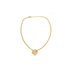 Timeless Martha's Vineyard Single Clover Vermeil Necklace