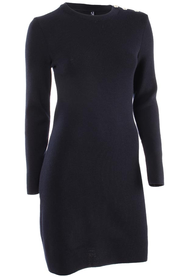 Saint James Grande Maree U Sweater Dress - Timeless Martha's Vineyard