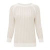 Sweater with Metallic Thread
