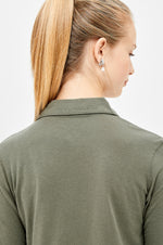 Majestic Filatures Cotton Cashmere Button Down Shirt Timeless Martha's Vineyard