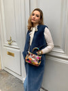 Coralie Paris Mohna Python Patchwork Crossbody Timeless Martha's Vineyard